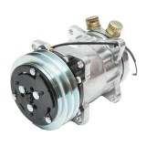 Compresor clima A/C 12V pentru Ford, New Holland, Case IH Breckner