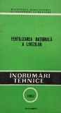 Carte Fertilizarea Rationala a Livezilor Indrumari Tehnice