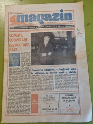 ziarul magazin 15 octombrie 1988-art. judetul neamt foto