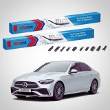 Cumpara ieftin Ștergătoare Mercedes-Benz Clasa C W206 2021-prezent | Set Față Flat &ndash; TeamCar&reg;