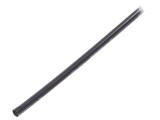 Manşon termocontractabil cu adeziv 10mm L: 1200mm negru 3:1