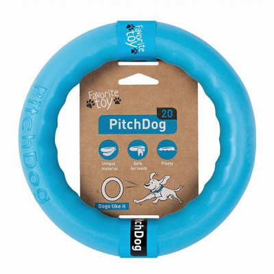 Pitch Dog jucărie c&amp;acirc;ine 20 cm, albastru foto