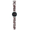 Curea pentru Samsung Watch (46mm)/Watch 3, Huawei Watch GT 2/GT 3 (46mm) - Hello Kitty Strap Silicone Tags Graffiti (HKUWLSDGPTP) - Pink
