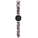 Curea pentru Samsung Watch (46mm)/Watch 3, Huawei Watch GT 2/GT 3 (46mm) - Hello Kitty Strap Silicone Tags Graffiti (HKUWLSDGPTP) - Pink