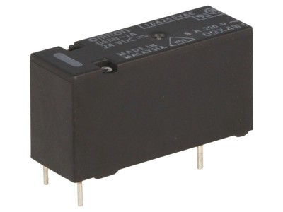 Releu electromagnetic SPST-NO 24VDC 8A foto
