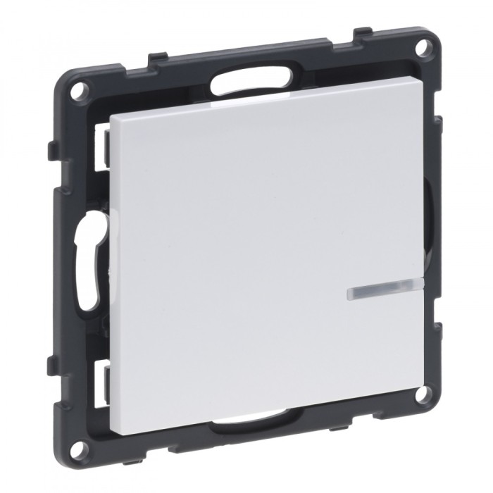 Intrerupator cu optiune variator conectat Legrand Suno alb 722172