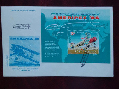 1986-Ameripex-FDC foto