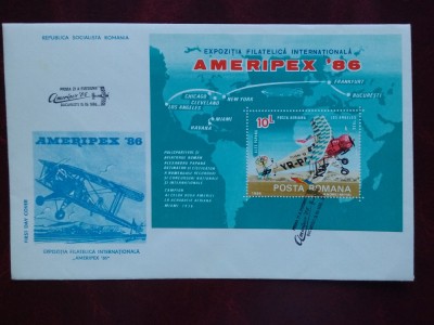 1986-Ameripex-FDC foto