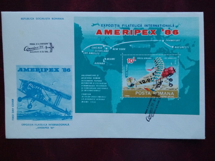 1986-Ameripex-FDC