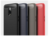 Husa OnePlus 6T + stylus, Alt model telefon HTC, Gri, Gel TPU