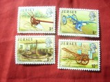 Serie Jersey 1975 - Unelte Agricole , 4 valori, Nestampilat