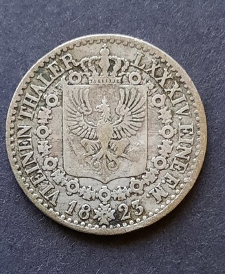 1/6 Thaler - Frederick William III - Regatul Prusiei (Statele germane) - A 3980 foto