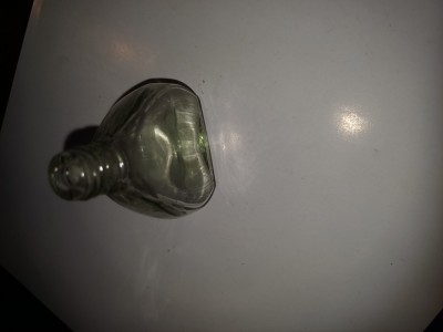 Sticla sticluta veche NIVEA / marcaj embosat pe fund / fara eticheta si fara dop foto