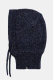 Eisbar cagulă umplută cu l&acirc;nă Mathilde Hood culoarea bleumarin, E31003