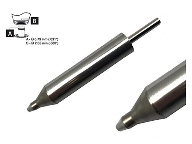 V&acirc;rf pentru ciocane de dezlipit 0,76x2,03mm 421&deg;C