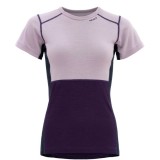 DEVOLD Lauparen Merino 190 T-Shirt Woman orchid/lilac/ink S