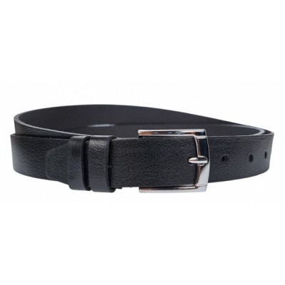 Curea batal barbati, eleganta pentru costum, din piele naturala, Negru, Latime 3cm, lungime pana la 170cm - CK88N foto