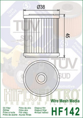 Filtru Ulei HF142 Hiflofiltro TM Racing Yamaha Cod Produs: MX_NEW HF142 foto