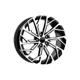 Jante DY817 KM 17x7.5 5x100 ET35 negru polish diamond cut compatibile Skoda Volkswagen Audi Seat Cod: DY817