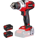 Einhell TE-CD 18 Li E PXC + Twinpack - Masina de gaurit si insurubat 47 Nm + Set 2 acumulatori Li-Ion 18 V 4 Ah
