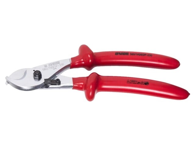 Foarfece izolați pentru tăiere cabluri 230mm UNIOR