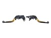 Set 2 manete frana si ambreiaj reglabile Suzuki GSXR600 97-03/750 96-03/DL650 11... Cod Produs: MX_NEW CNCR0081Y
