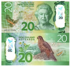 Noua Zeelanda 20 Dolari 2018 P-193b Polimer UNC