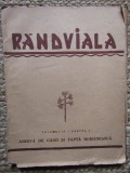 1937 revista Randuiala Volumul II Caetul 4
