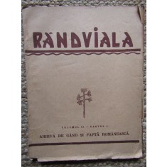 1937 revista Randuiala Volumul II Caetul 4