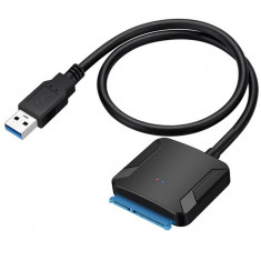 Adaptor USB 3.0 la SATA pentru Hard Disk Sata 2.5 / 3.5 inch