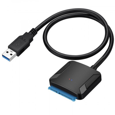 Adaptor USB 3.0 la SATA pentru Hard Disk Sata 2.5 / 3.5 inch foto