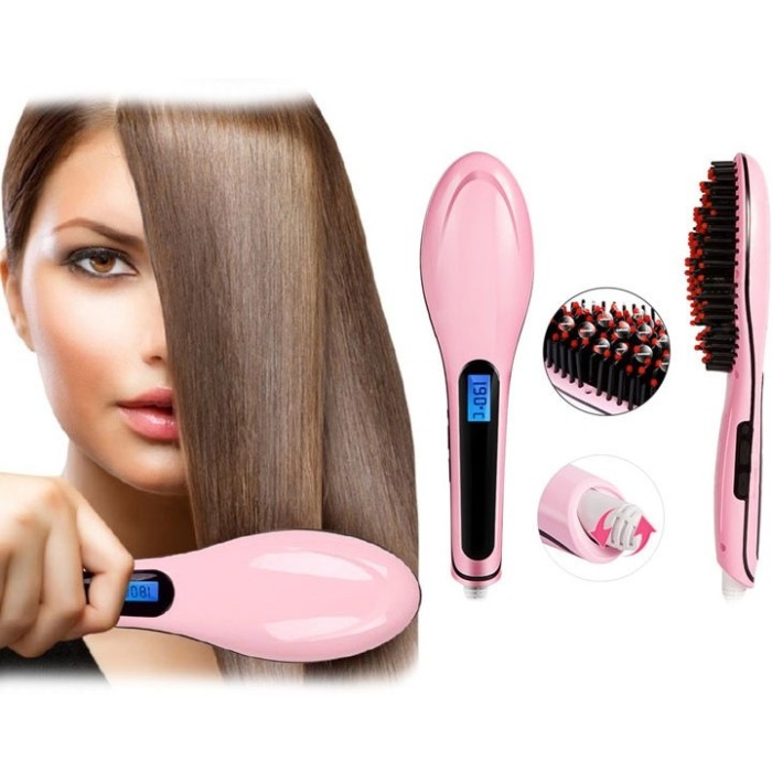 Perie Electrica Par Profesionala de Indreptat Parul, Ceramica Q-M551,