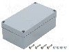 Carcasa aluminiu, 125mmx222mmx81mm, IP66, IP67, FIBOX - 7811230