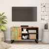 Dulap TV, 80x33x46 cm, lemn masiv reciclat&amp;lemn prelucrat GartenMobel Dekor, vidaXL