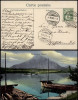 Switzerland 1907 Old postcard stationery Zurich to Pfaffikon - Ship Boat D.969