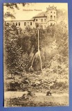 Manastirea Tismana - judetul Gorj - 1927 - printata, circulata, timbru, Necirculata, Fotografie