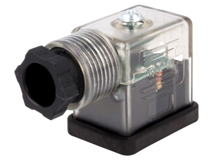 Conector cu valvă B 11mm 3-PIN