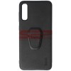 Husa Samsung Galaxy A30s Hoco, TPU Leather, Protectie Premium, Neagra