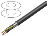 Cablu electric POWER 1000-YFR-OS 7G1mm2 litat PVC negru 600V 1000V
