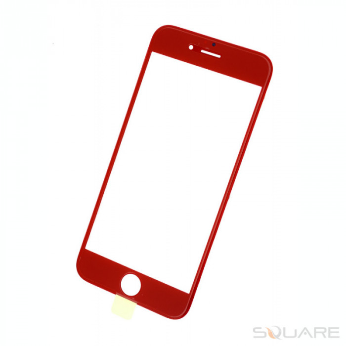 Geam Sticla iPhone 6s, 4.7 + Rama, Red