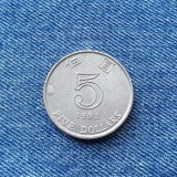 2d - 5 Dollars 1993 Hong Kong