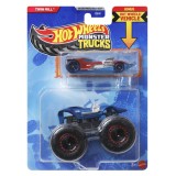 HOT WHEELS MONSTER TRUCK SI MASINUTA METALICA TWIN MILL SuperHeroes ToysZone
