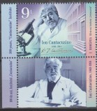 ROMANIA 2021 100 Ani Institutul CANTACUZINO-serie cu tabs LP.2344 MNH**, Nestampilat