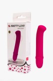 Antony - Vibrator din silicon, roz, 12 cm, Orion
