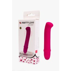 Antony - Vibrator din silicon, roz, 12 cm