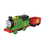 THOMAS LOCOMOTIVA MOTORIZATA PERCY CU VAGON, THOMAS - Thomas