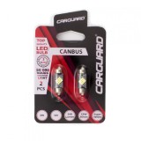 Carguard Set 2 Buc Led Pentru Interior/Portbagaj C5W CAN132