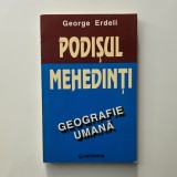 Podisul Mehedinti: geografie umana - George Erdeli, Bucuresti, 1996, Dedicatia autorului