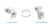 Suport detector OPTEX CW-G2 - compatibil serie FlipX; CW-G2; Instalare