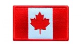 Petic Textil Steag Canada, Scai atasat, 8 cm x 5 cm